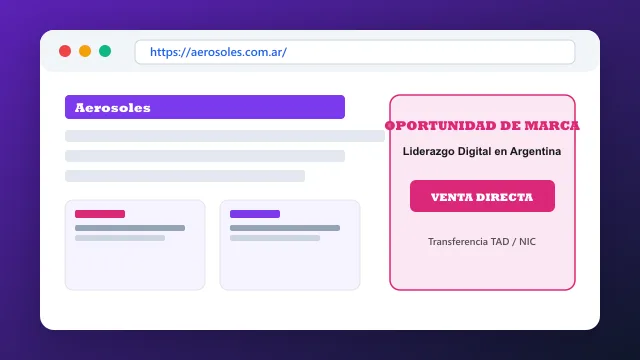 Modelo de aplicación comercial y proyectos digitales para aerosoles.com.ar